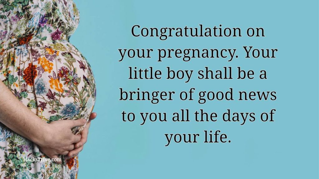 Pregnancy Wishes For A Baby Boy