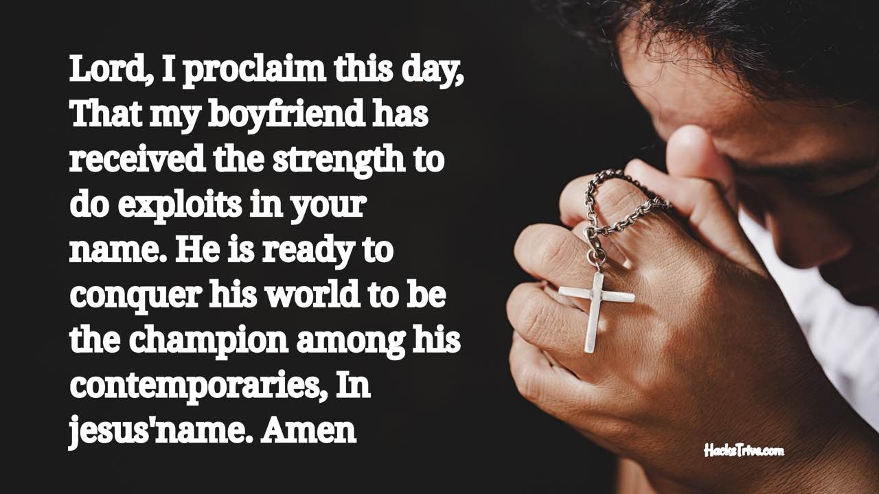 Boyfriend unsaved praying for 3 Prayers