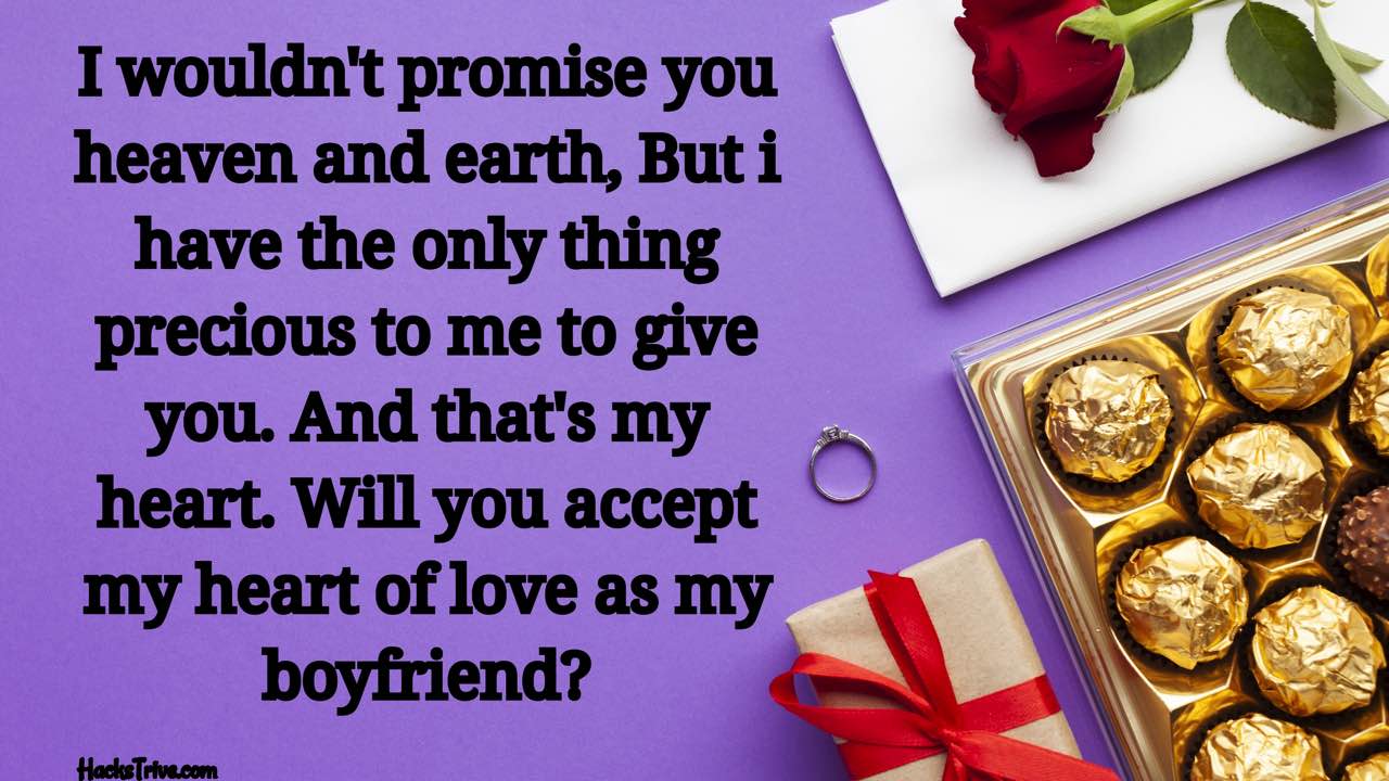 Propose girl a words romantic to 25 Romantic