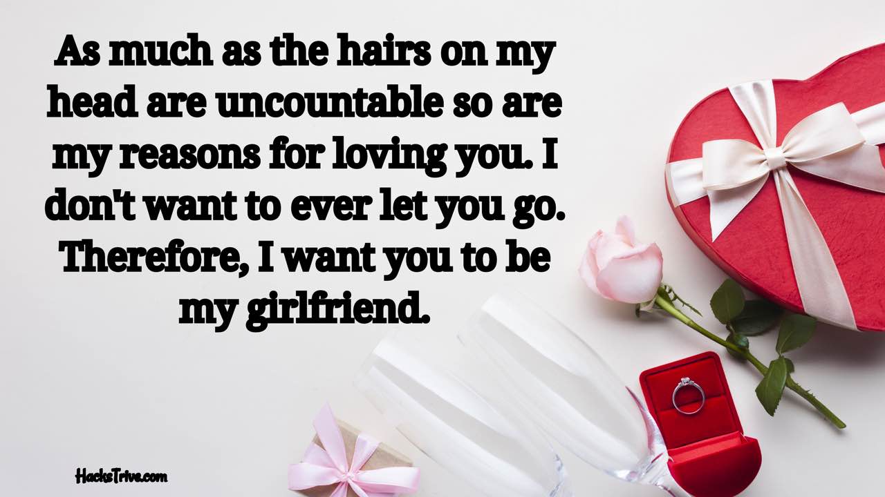 Girl romantic words a to propose 16 Best