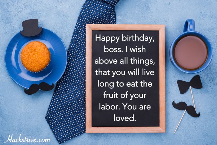 Heart Touching Birthday Wishes For Boss
